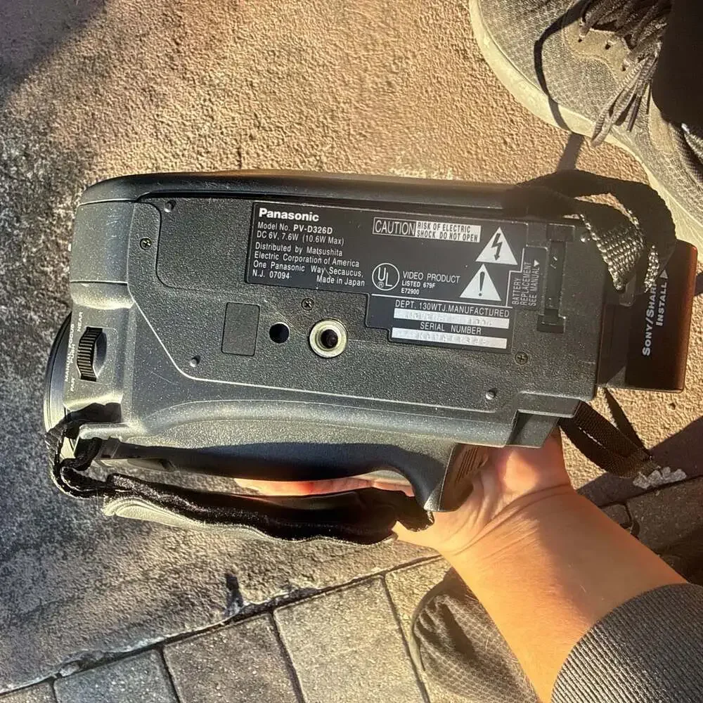 PANASONIC PALMCORDER IQ PV-IQ-D426
